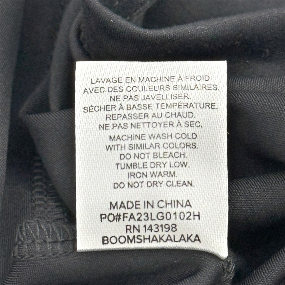 Chubbies Men Black 1/4 Zip Long Sleeve Pullover Sweatshirt Size Large Hiking NEW - Picture 6 of 14